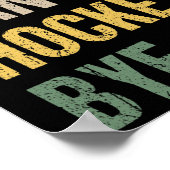 Sorry Kan Hockey Vaarwel (1)  Poster (Hoek)