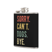 Sorry kan honden niet bijten II Heupfles (Links)