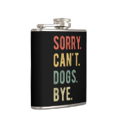 Sorry kan honden niet bijten II Heupfles (Rechts)