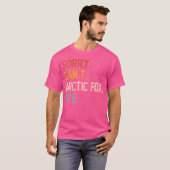 Sorry kan niet Arctic Fox Bye's Funny Arctic Fox L T-shirt (Voorkant volledig)