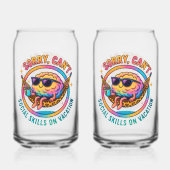 Sorry kan niet... blikvorm glas (Voorkant)