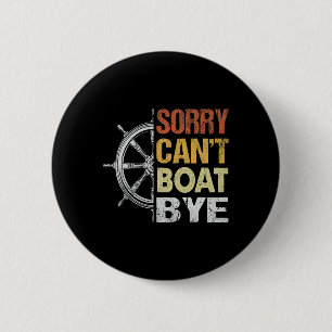 Sorry Kan niet booten tot ziens Ronde Button 5,7 Cm