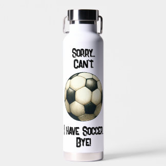 Sorry... kan niet. Ik heb Soccer bye! beker Waterfles