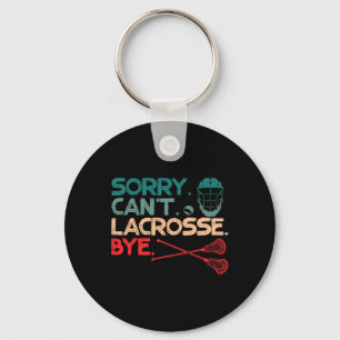 Sorry kan niet Lacrosse Bye Lacrosse Bal Sport Lie Sleutelhanger