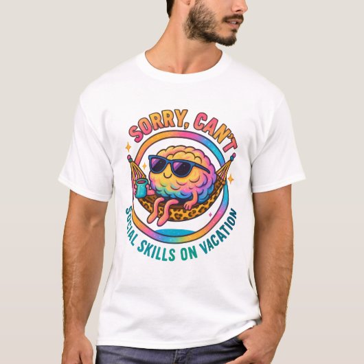 Sorry kan niet... t-shirt (Voorkant)
