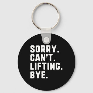 Sorry kan niet tillen Bye Gewichtheffen Gewichthef Sleutelhanger
