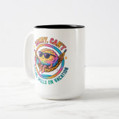 Sorry kan niet... tweekleurige koffiemok (Voorkant links)