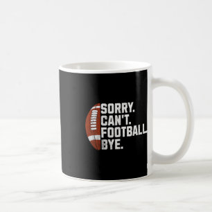 Sorry Kan niet voetbal tot ziens voor mannen jonge Koffiemok