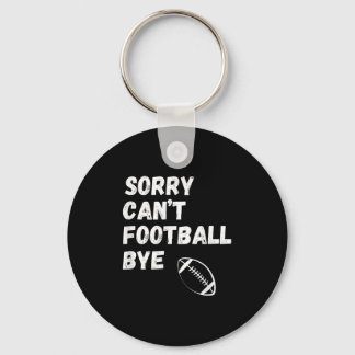 Sorry Kan niet voetballen dag. Grappig Voetbal Oud Sleutelhanger