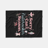 Sorry Kan Notenkraker Seizoen Pyjama Kerst Vrolijk Fleece Deken (Voorkant (Horizontaal))