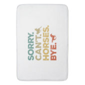 Sorry Kan Paard Dag Badmat (Voorkant Verticaal)