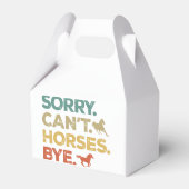 Sorry Kan Paard Dag Bedankdoosjes (Achterkant)