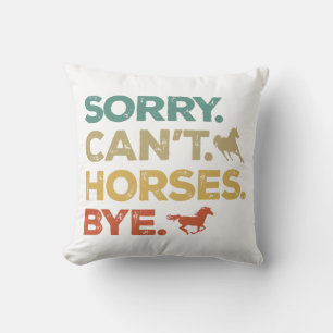 Sorry Kan Paard Dag Kussen