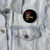Sorry Kan Softbal Doei Ronde Button 5,7 Cm (In situ)