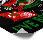Sorry Kerstman, ik ben heel grappig geweest Feral  Poster (Hoek)