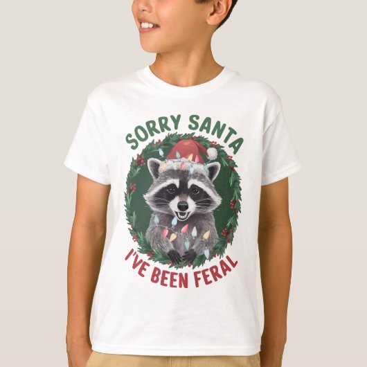 Sorry kerstman, ik ben heel grappig geweest met ke t-shirt (Voorkant)