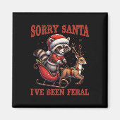 Sorry Kerstman, ik ben heel grappig geweest Wasbee Magneet (Voorkant)