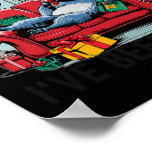 Sorry Kerstman, ik ben heel grappig geweest Wasbee Poster (Hoek)