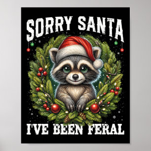 Sorry Kerstman, ik ben heel grappig geweest Wasbee Poster