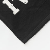 Sorry kerstman, ik ben verwilderd kerst wasbeer le fleece deken (Hoek)