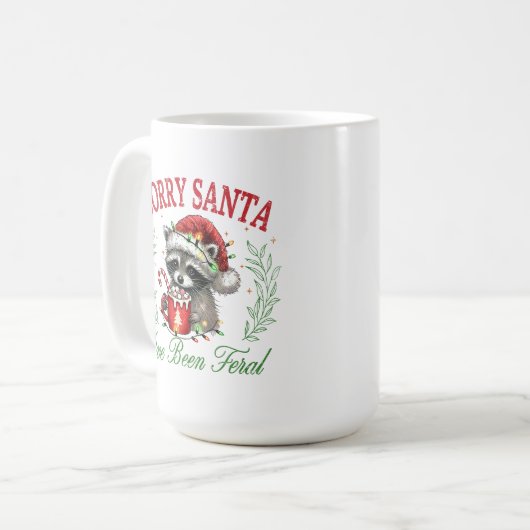 Sorry kerstman, ik ben verwilderd koffiemok (Voorkant links)