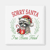 Sorry Kerstman, ik ben verwilderd Magneet (Voorkant)