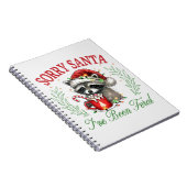 Sorry Kerstman, ik ben verwilderd Notitieboek (Rechterzijde)