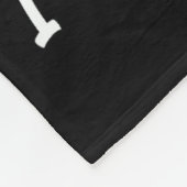 Sorry kerstman, ik ben verwilderd Schattige wasbee Fleece Deken (Hoek)