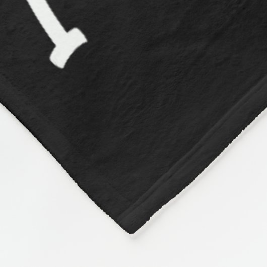 Sorry kerstman, ik ben verwilderd Schattige wasbee Fleece Deken (Hoek)