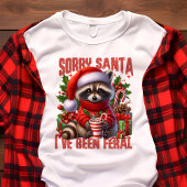 Sorry kerstman, ik ben verwilderd Schattige wasbee Tri-Blend Shirt