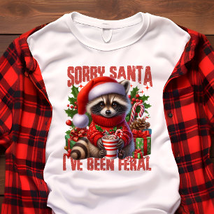 Sorry kerstman, ik ben verwilderd Schattige wasbee Tri-Blend Shirt