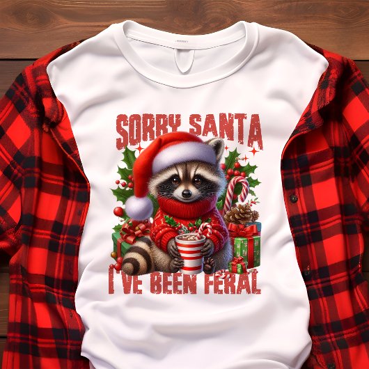 Sorry kerstman, ik ben verwilderd Schattige wasbee Tri-Blend Shirt
