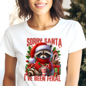 Sorry kerstman, ik ben verwilderd Schattige wasbee Tri-Blend Shirt