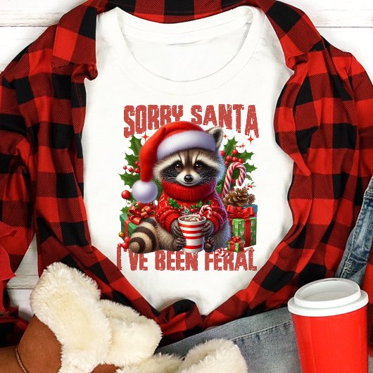 Sorry kerstman, ik ben verwilderd Schattige wasbee Tri-Blend Shirt