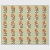 Sorry kerstman, ik heb de Milk Baby kerstoutfit Dr Cadeaupapier (Vlak)