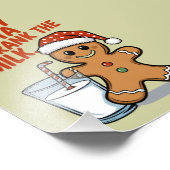 Sorry kerstman, ik heb de Milk Baby kerstoutfit Dr Foto Afdruk (Hoek)