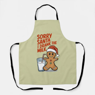 Sorry kerstman, ik heb de Milk Baby kerstoutfit Dr Schort