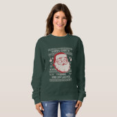 Sorry Kerstman Vrienden Slechte Invloed Lelijke Ke Trui (Voorkant volledig)