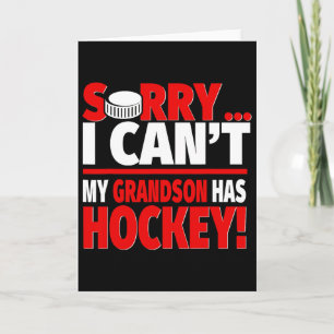 Sorry Kleinzoon Heeft Hockey - Hockey Oma Of Opoe Kaart