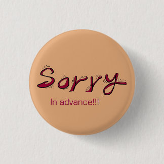 sorry knoppen ronde button 3,2 cm
