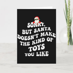 Sorry Maar Sinterklaas Maakt Niet Het Soort Speelg Kaart