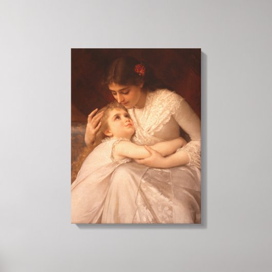 Sorry, mam (liefdevolle dochter en moeder) canvas afdruk (Voorkant)