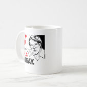 Sorry Meiden Ik Ben Homo Koffiemok (Voorkant links)