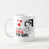 Sorry Meiden Ik Ben Homo Koffiemok (Links)