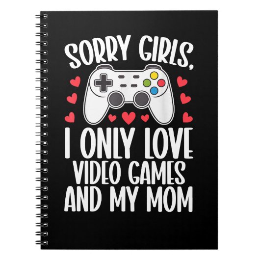 Sorry Meiden, Ik Hou Alleen van Videogames en Mijn Notitieboek (Voorkant)