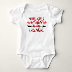 Sorry meiden, mama is mijn Valentijn Romper