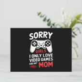 Sorry meisjes, ik hou alleen van videogames en mij kaart (Staand voorkant)