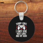 Sorry meisjes, ik hou alleen van videogames en mij sleutelhanger (Voorkant)