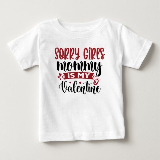Sorry meisjes mama is mijn Valentijn (Voorkant)