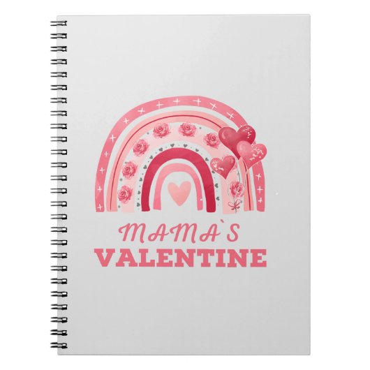 Sorry meisjes mama is mijn Valentijn voor altijd Notitieboek (Voorkant)